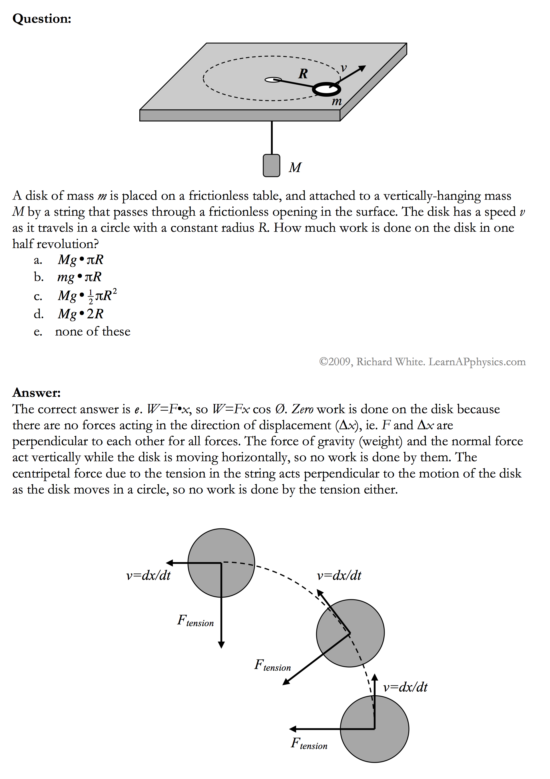 uniform circular motion problems with solution